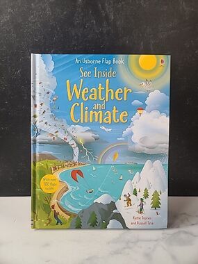 See Inside Weather and Climate IR by Katie Daynes (2015, Hardcover)